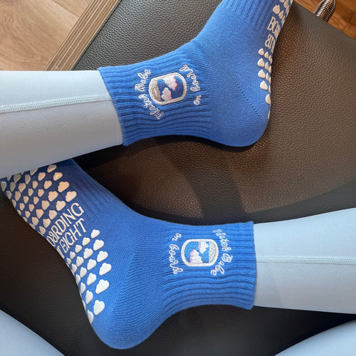 Pilates Babe On Board Grip Socks