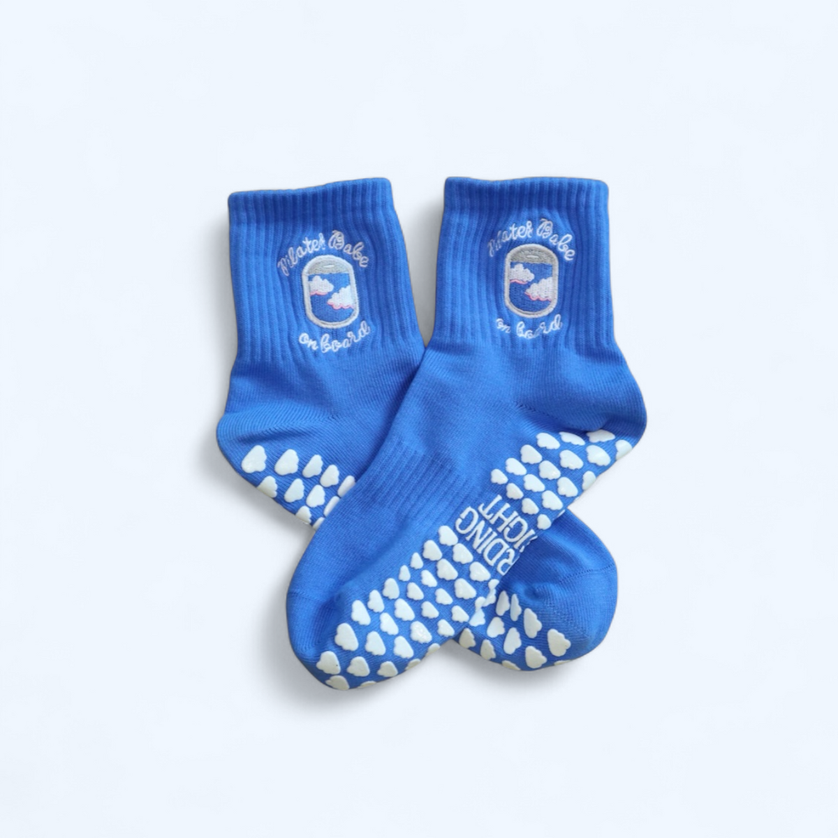 Pilates Babe On Board Grip Socks