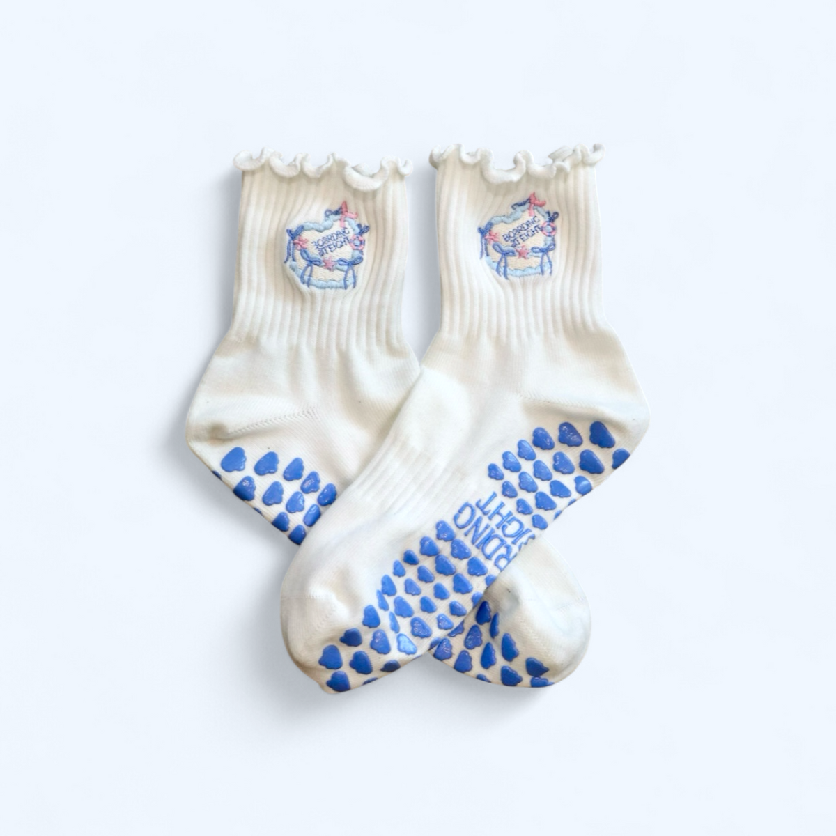Vintage Coastal Cake Grip Socks